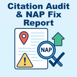 Citation Audit & NAP Fix Report for Local SEO