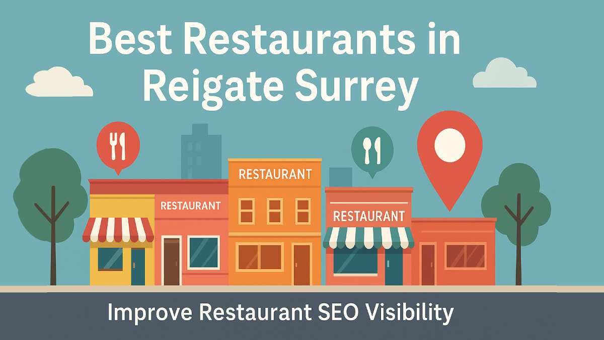 Best Restaurants in Reigate Surrey – Improve Restaurant SEO Visibility