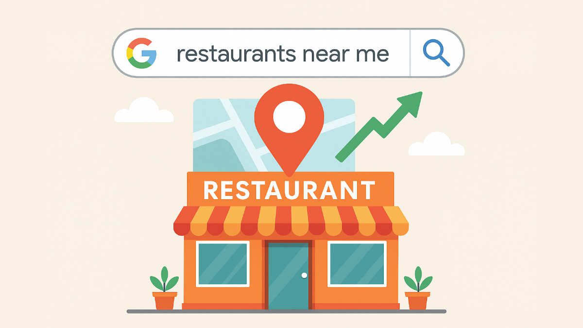 SEO agency for restaurants – illustration of local search and restaurant visibility