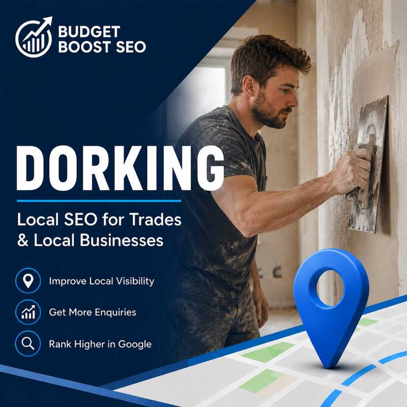 SEO in Dorking for trades and local businesses